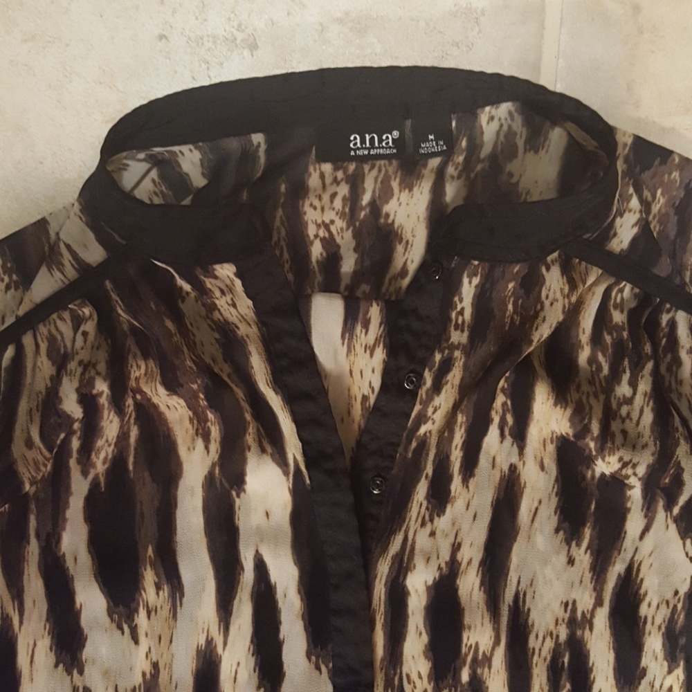 Leopard tunic top - Picture 2 of 3